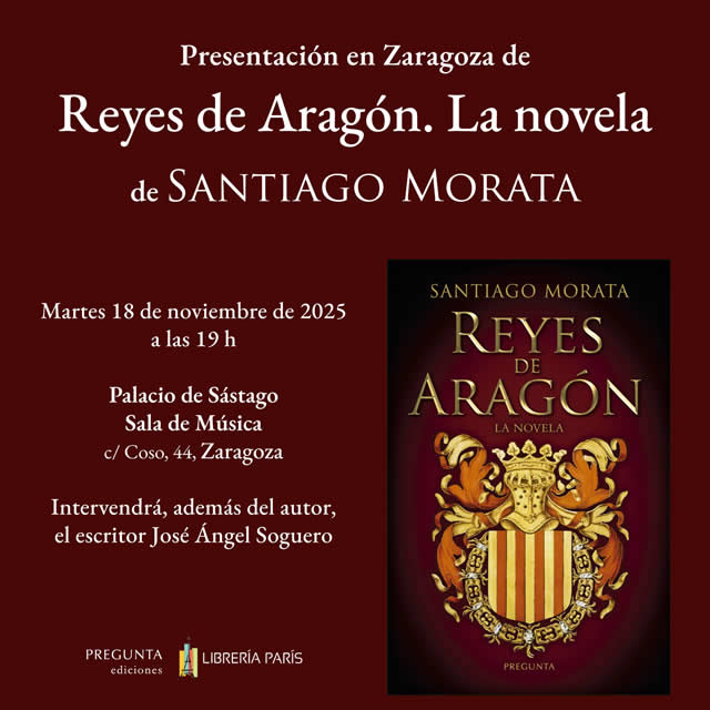 Santiago Morata presenta 'Reyes de Aragón'